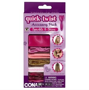 CONAIR QUICK TWIST SPARKLE & SHINE ACCESSORY PACK